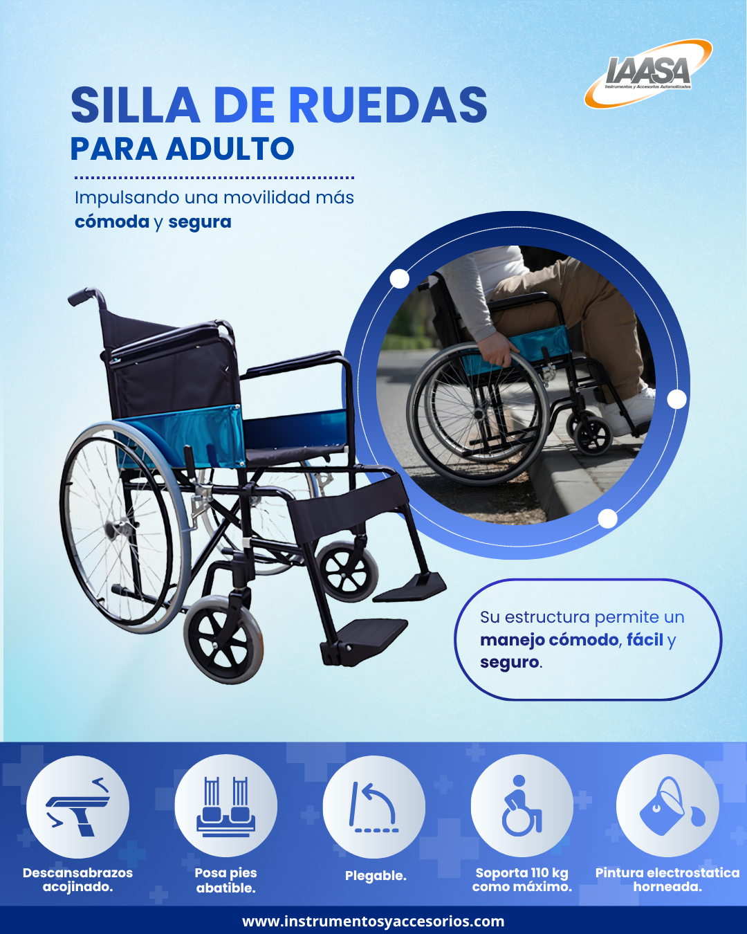 Silla de ruedas adulto - Image 3