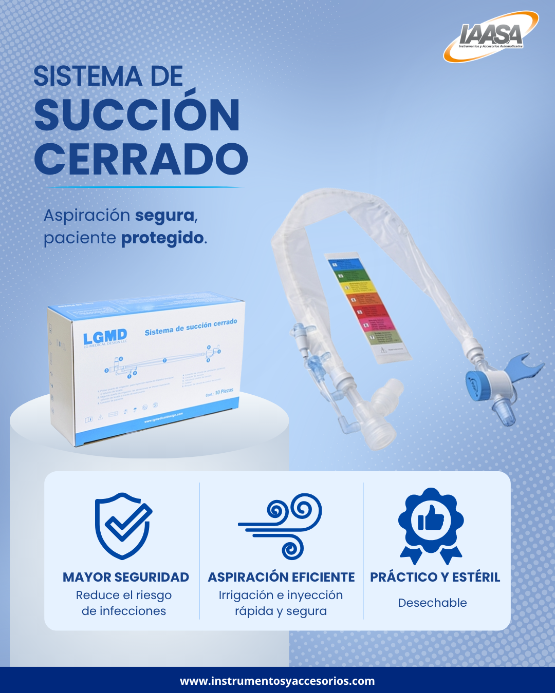 Sistema de succión cerrado - Image 3