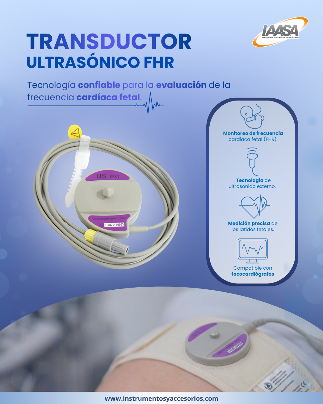 Transductor ultrasónico FHR - Image 3